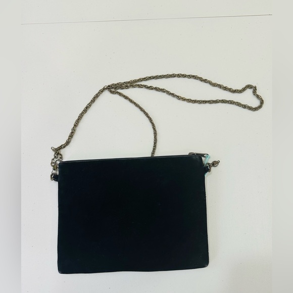 AMERICA & BEYOND  Blue /Pink Beaded Sequined Crossbody‎ - Picture 5 of 10